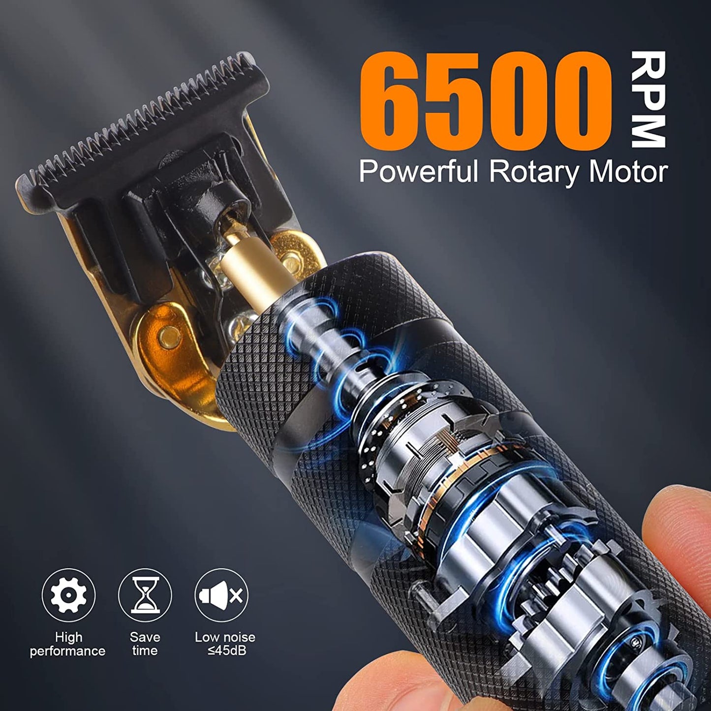 (🔥Hot Sale-48% OFF) Professional Cordless Zero Gapped Trimmer Hair Clipper & BUY 2 FREE SHIPPING